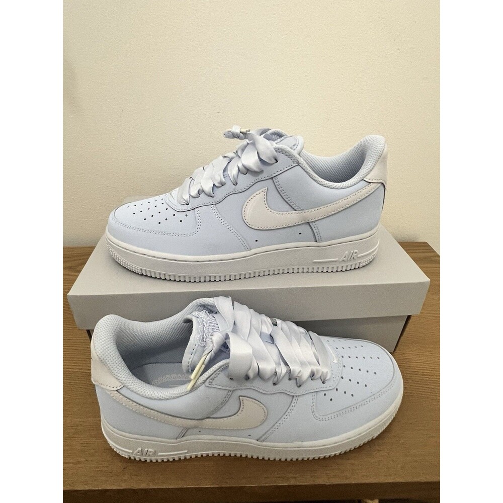 Nike Air Force 1 Retro Hydrogen Blue White Sneakers IR0871-400 Women's Size 9